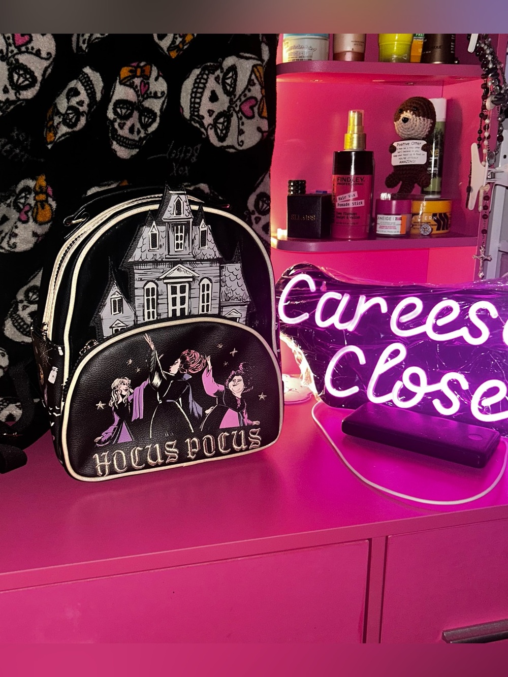 Disneys The Sanderson Sisters , Hocus Pocus Mini Backpack HTF NEW